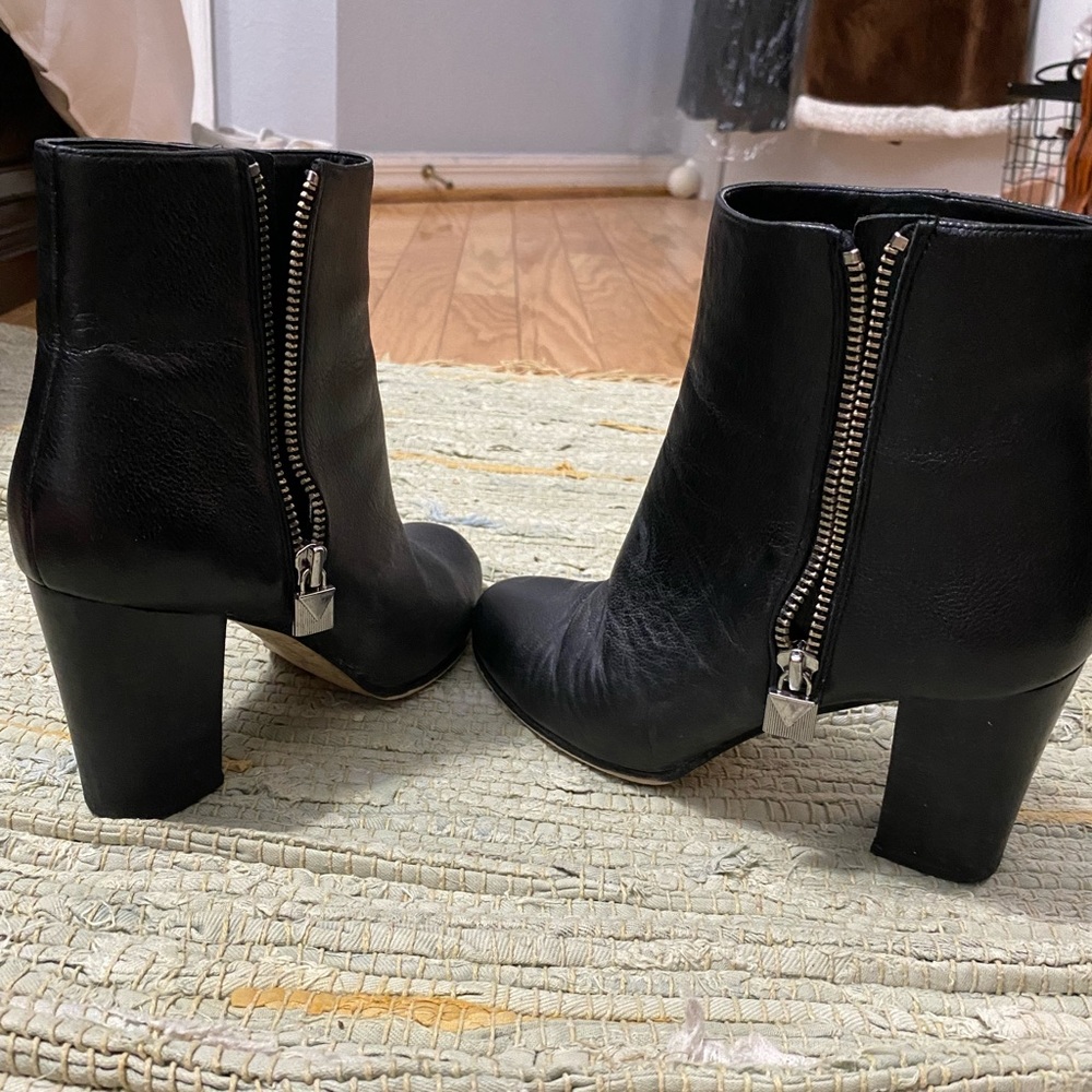 Black Michael Kors black bootie size 9